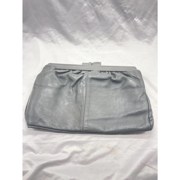 VTG Italian leather Joan Harper clutch/bag - Picture 4 of 12
